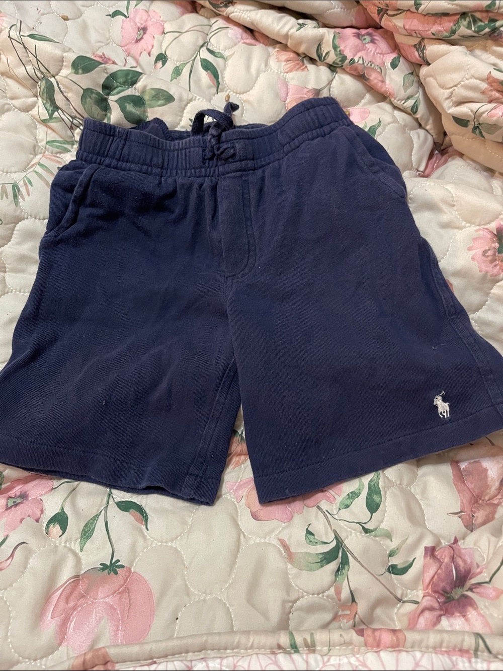 Bundle Kids Ralph  Lauren Gray Cotton Shorts Navy Cotton shorts